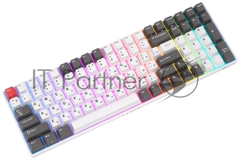 Клавиатура Royal Kludge RK100 Red switch/Grey/Red/White