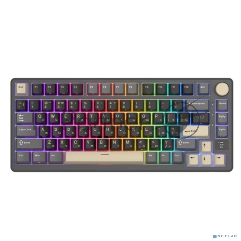 Клавиатура Royal Kludge RK-M75 K Silver switch/Phantom