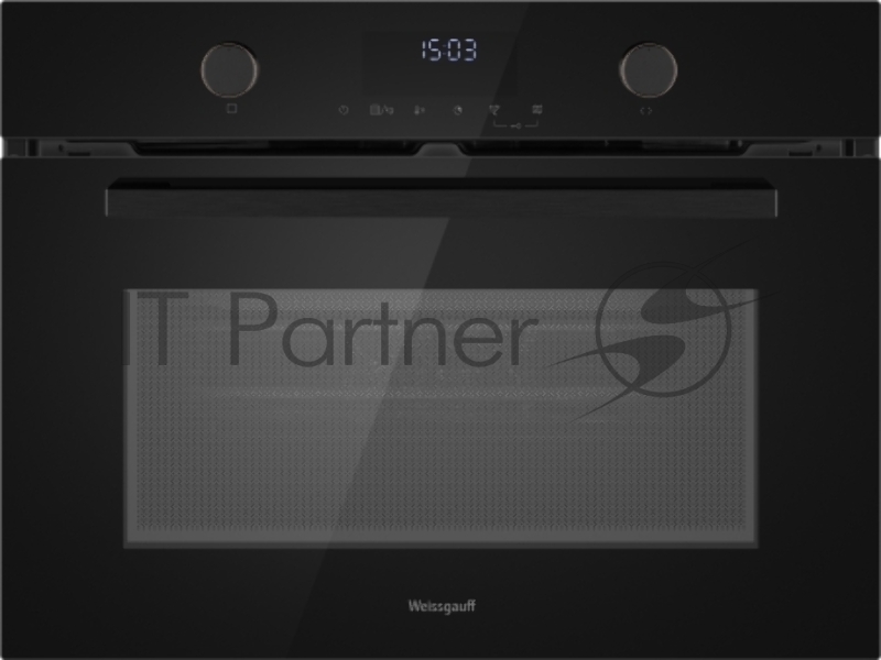 Духовой шкаф Электрический Weissgauff OE 4551 DB Black Edition черный