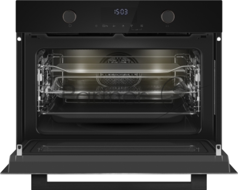 Духовой шкаф Электрический Weissgauff OE 4551 DB Black Edition черный