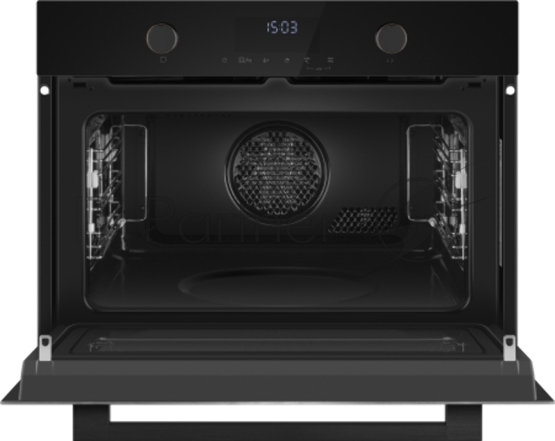 Духовой шкаф Электрический Weissgauff OE 4551 DB Black Edition черный