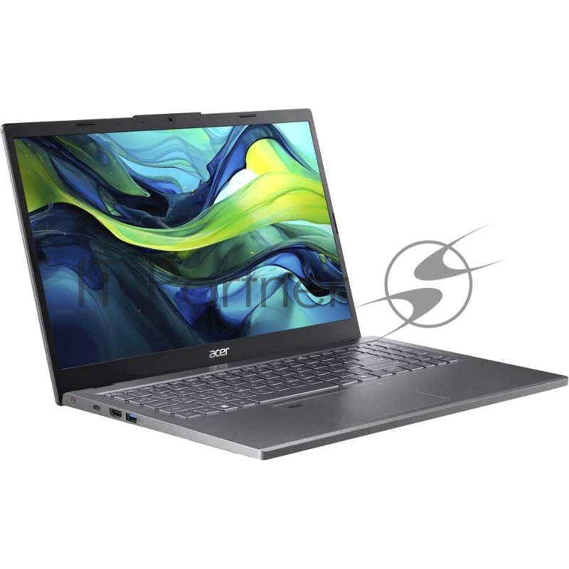 Ноутбук ACER Aspire A15-41M-R65W 15.6(1920x1080 (матовый) IPS)/AMD Ryzen 5 7535U(2.9Ghz)/16384Mb/512PCISS 1y/1.8kg/Iron/Win11Home