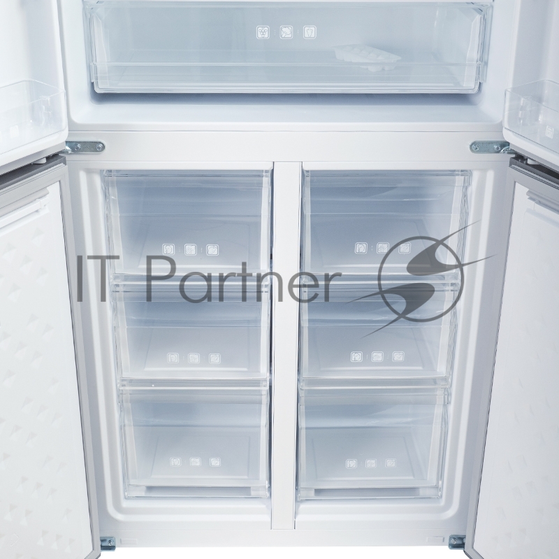 Холодильник Centek CT-1749 NF INOX INVERTER No-Frost<434л (154л/280л) > 785х717х1815мм(ДхШхВ), А++