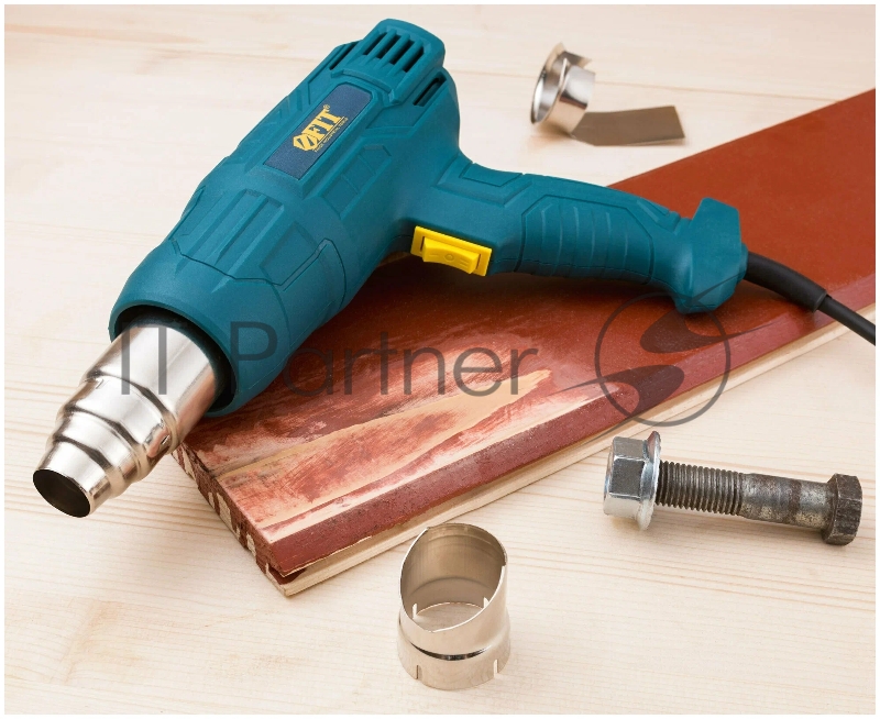 Фен технический FIT HG-2002 2000 Вт, 350/500 °C, 300/500 л/мин, коробка