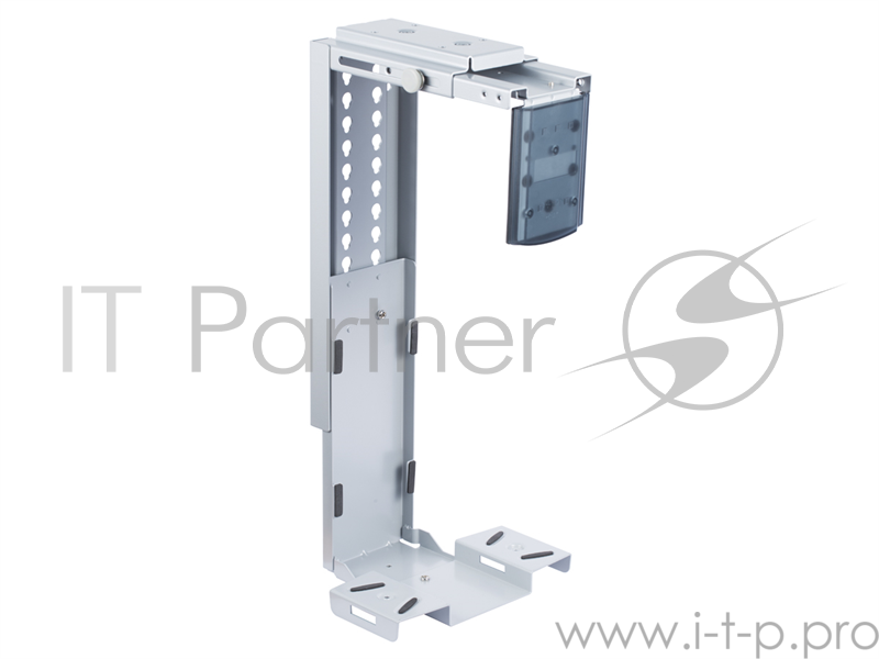 Крепление-подставка для системного блока ErgoFount PCH-41 под стол или на стену, серебристый
