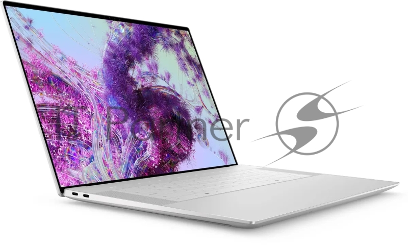 Ноутбук Dell XPS 16 9640 Core Ultra 9 185H 32Gb SSD1Tb NVIDIA GeForce RTX4060 8Gb 16.2 WVA FHD+ (1920x1200) Windows 11 Professional silver WiFi BT Cam (9640-9312)