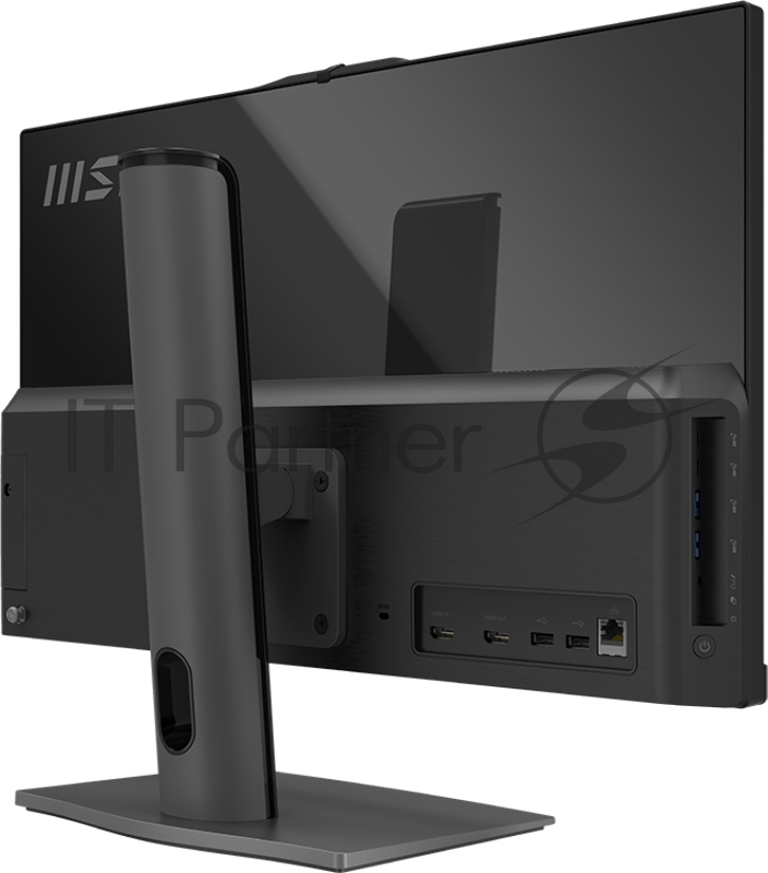 Моноблок MSI Modern AM242TP 1M AIO 23.8 FHD(1920x1080) IPS Touch ,Core 5 120U(1.4GHz), 16GB DDR5(2x8GB), 512GB SSD M.2, Intel Iris Xe Graphics, WiFi 6E+BT, Wireless keyboard&mouse, noOS, 1y war-ty, Black