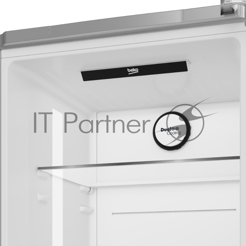 Холодильник BEKO B3R1CNK363HXBR черный двухкамерный 220/100л морозилка снизу