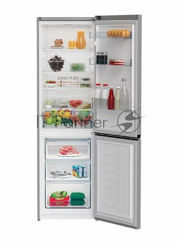 Холодильник BEKO B1RCSK402G серый двухкамерный 267/113 морозилка снизу