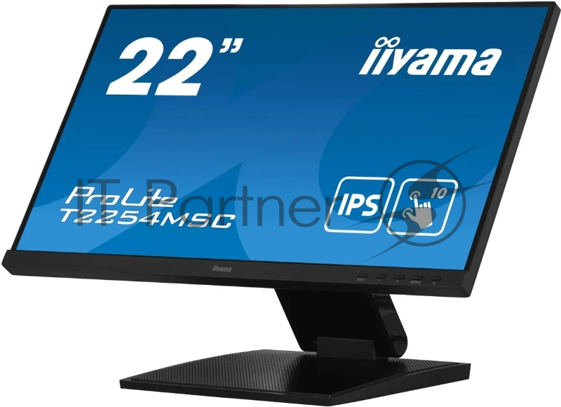 Монитор Iiyama 21.5 ProLite T2254MSC-B1AG черный IPS LED 16:9 HDMI M/M глянцевая HAS 250cd 178гр/178гр 1920x1080 60Hz DP FHD USB Touch 4.9кг