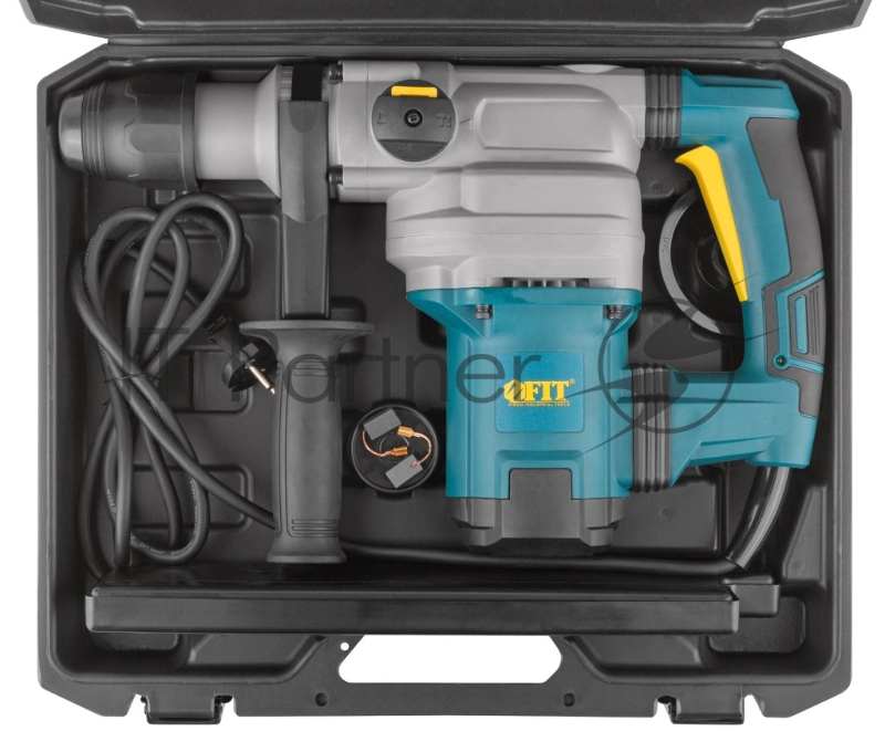 Перфоратор демонтажный 1400 Вт, 0-520 об/мин, 0-4100 уд/мин, 9 Дж, 2 реж., SDS-MAX, 6,65 кг, кейс