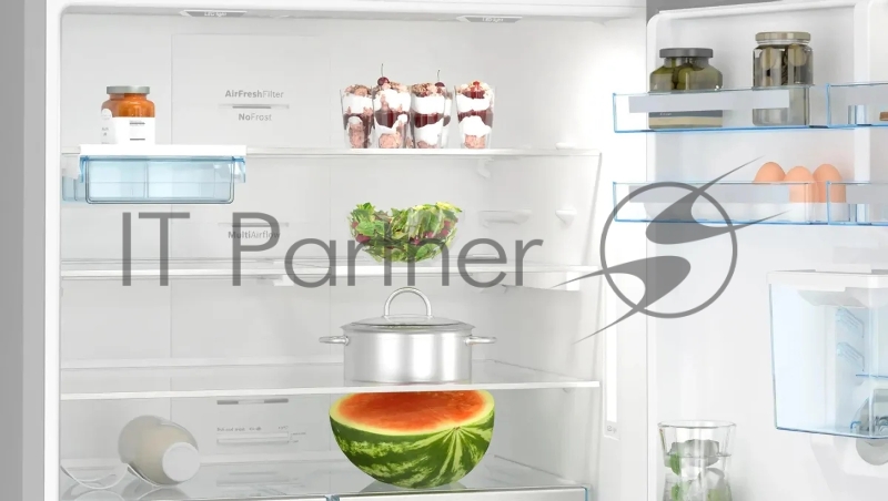 Холодильник Bosch KGD86AI31U нержавеющая сталь мат. 496/186л 2-хкамерный морозилка снизу