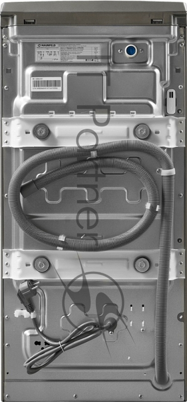 Стиральная машина с верхней загрузкой SILVER MFWM127ISSL MAUNFELD
