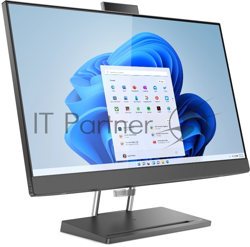 Моноблок Lenovo IdeaCentre AIO 3 27IAH7 27 QHD (2560x1440) IPS 350N 100hz, i5-13500H, 2x8GB DDR5 5200, 1TB SSD M.2, Intel Iris Xe, WiFi, BT, NoDVD, IR&5.0 Cam, USB KB&Mouse, Win 11 Pro, Black 1Y