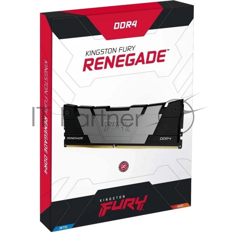 Комплект модулей памяти Kingston 32GB DDR4 4266 FURY Renegade Black XMP Non-ECC Unbuffered DIMM (Kit 2*16gb) 2RX8 19-26-26 1.4V 288-pin 8Gbit