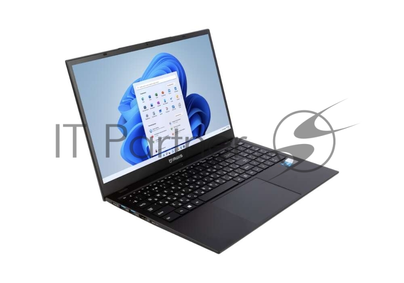 Ноутбук IRBIS 15N 15.6 FHD (1920x1080) IPS AG,Core i3-1215U,16Gb DDR4-3200(2),512Gb SSD NVMe M.2,Wi-Fi 6+BT 5,5300mAh,Metal Case,Kbd Bl,Type-C Charger,1.77kg,Black,1yw,Win11
