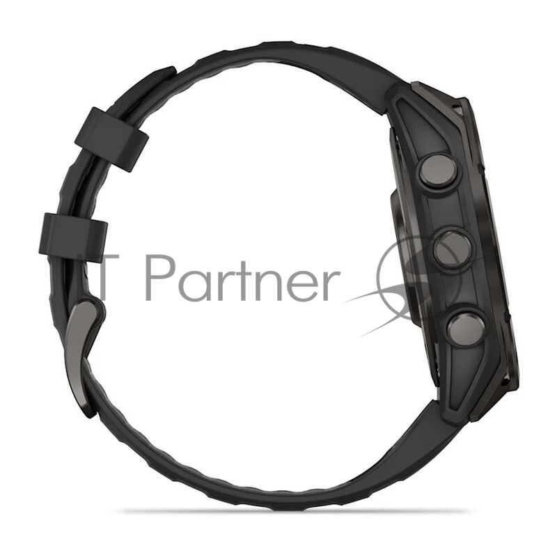 Смарт-часы Garmin Fenix 8 AMOLED Sapphire угольно-черный DLC, черный 47мм