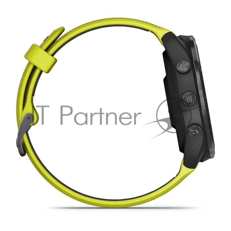 Смарт-часы Garmin Forerunner 965 черный, желто-черный ремешок 47мм