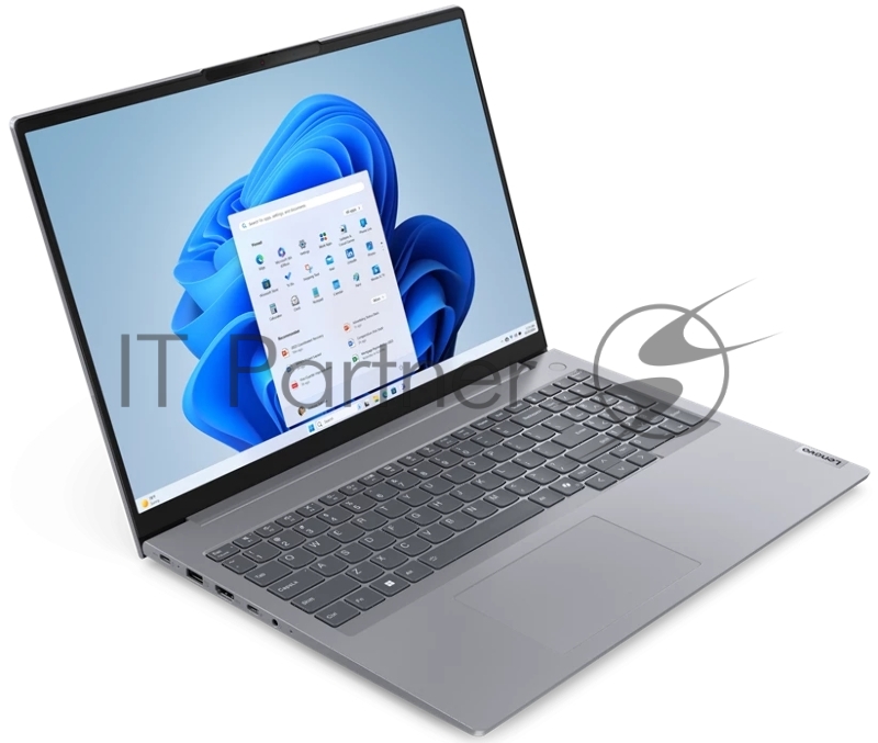 Ноутбук Lenovo ThinkBook 16-IML 16.0 WUXGA 300nits ,U7-155H,8Gb DDR5, 512GB SSD M.2 2242 NVMe G4, Integrated ARC, FHD Cam,Wi-fi AX 2x2-6E+BT,Y-FPR, 4 Cell 71Whr, 100W USB-C SLIM-3PIN-UK, BKLT KB US-ENG, No OS, 1Y