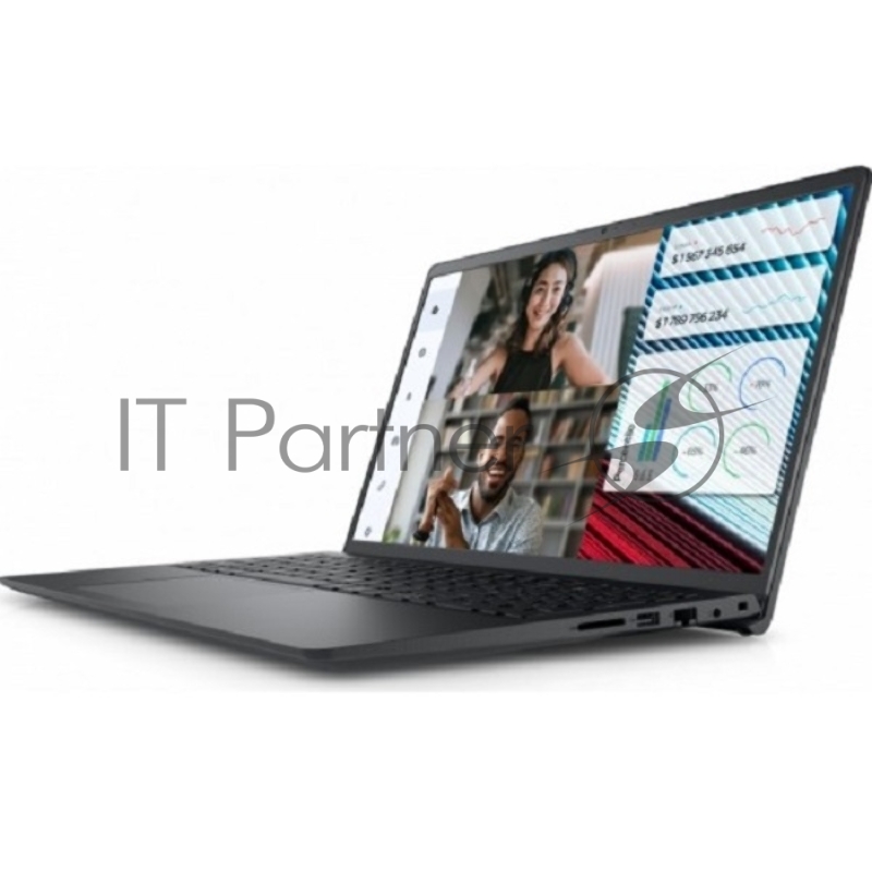 Ноутбук Dell Vostro 3520 15.6(1920x1080 (матовый))/Intel Core i5 1235U(1.3Ghz)/8192Mb/512SSDGb/ UHD Graphics/Cam/BT/WiFi/war 1y/1.9kg/black/Ubuntu