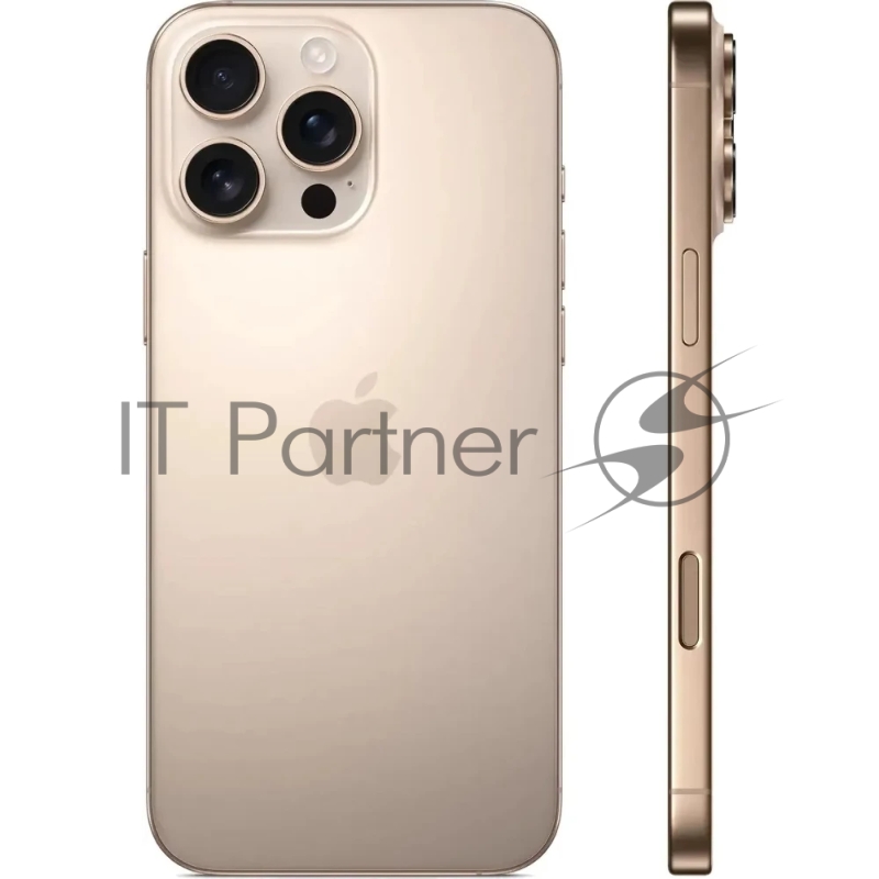 Смартфон Apple iPhone 16 Pro Max 256Gb Desert Titanium Пустынный Титан A3297 (Dual Nano-Sim) MYTP3ZA/A