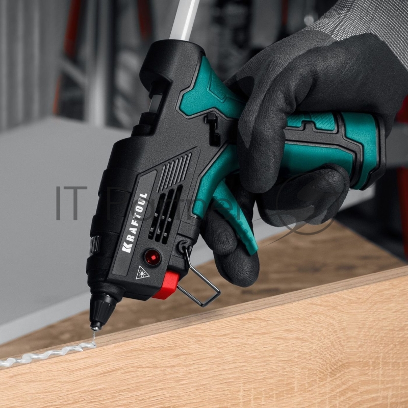 Термоклеящий газовый пистолет KRAFTOOL GG-200, 11 мм 200°C, (55524)