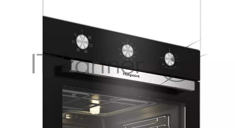 Духовой шкаф Электрический Hotpoint HETF 614 JH BL черный