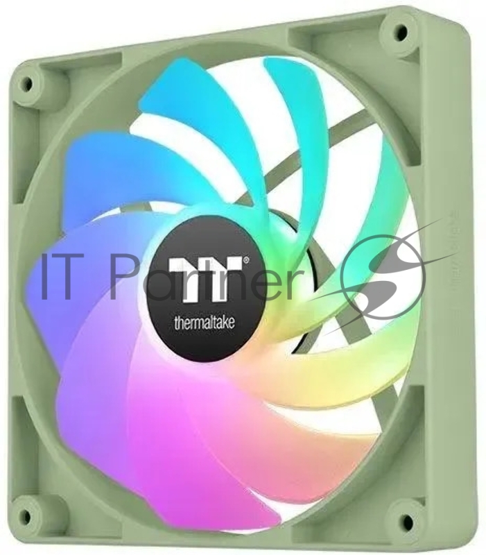 Вентилятор для корпуса Thermaltake CT140 Sync Matcha Reverse ARGB 140х140x25 зеленый 4-pin 32.8дБ (упак.:2шт) (CL-F201-PL14MG-A) Ret