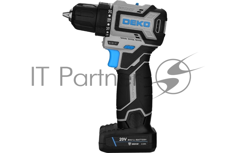 Дрель-шуруповерт Deko Loner 20V Pro 085-1010