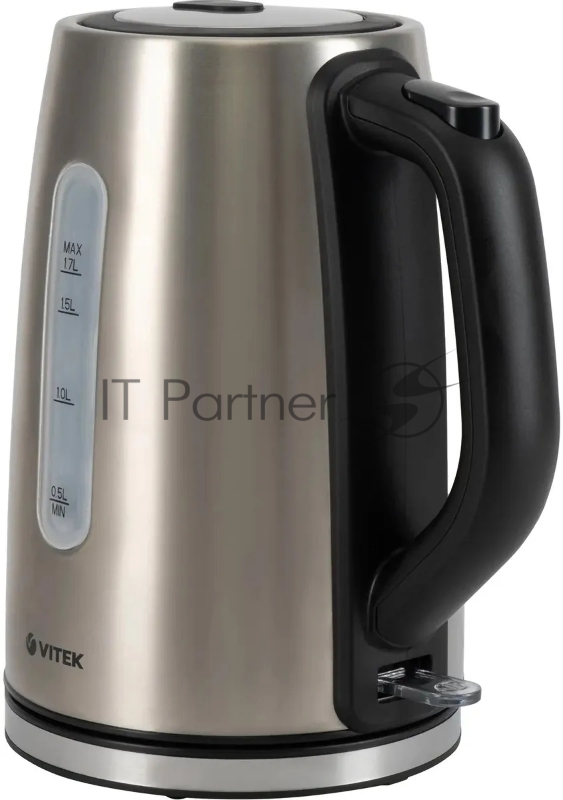 Чайник Vitek VT-1144 черный/серебристый 2200W 1.5л