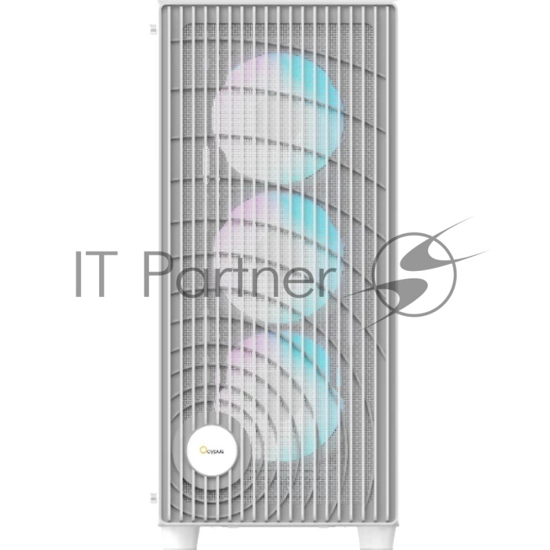 Корпус Ocypus Gamma C70 WH ARGB ATX / win / white / 4 ARGB fans / no PSU / Tempered Glass