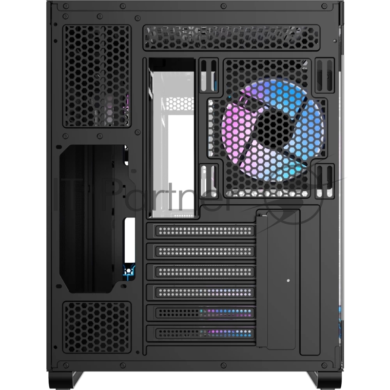 Корпус Ocypus Iota C70 BK ARGB ATX / win / black / 6 ARGB fans / no PSU / Tempered Glass