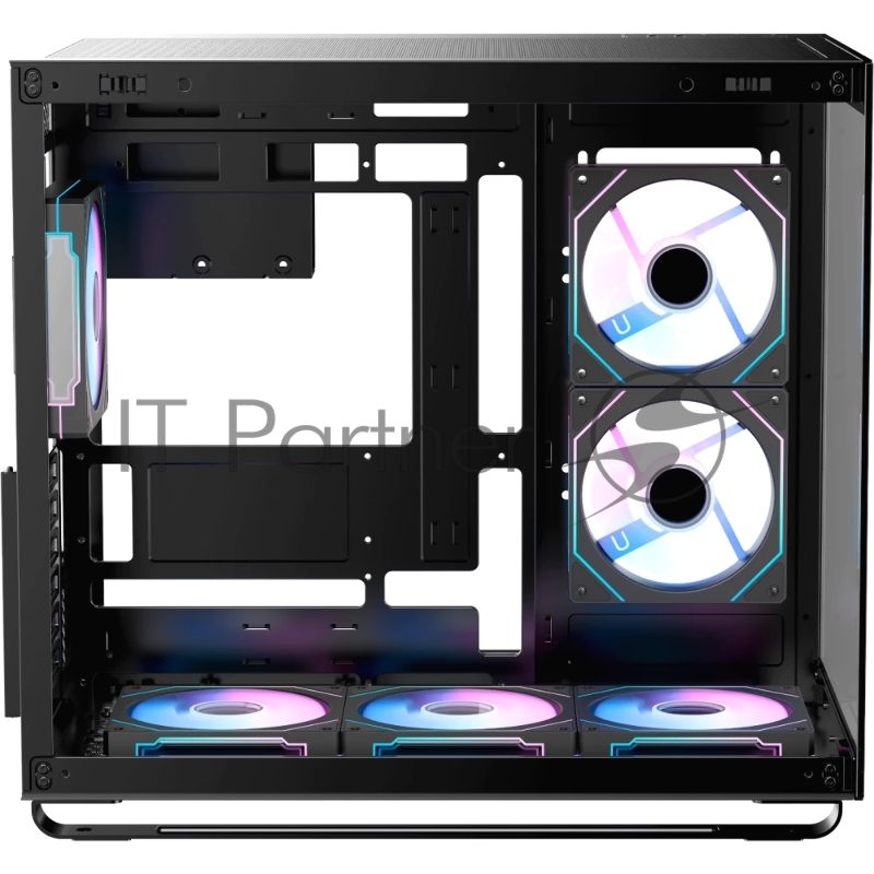 Корпус Ocypus Iota C70 BK ARGB ATX / win / black / 6 ARGB fans / no PSU / Tempered Glass