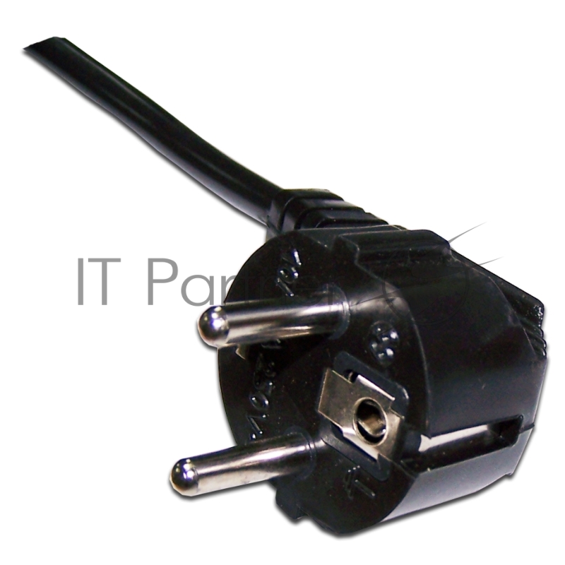 Шнур питания Lanmaster LAN-PP13/SHA-1.5-BK C13-Schuko проводник.:3x0.75мм2 1.5м 220В 10А черный