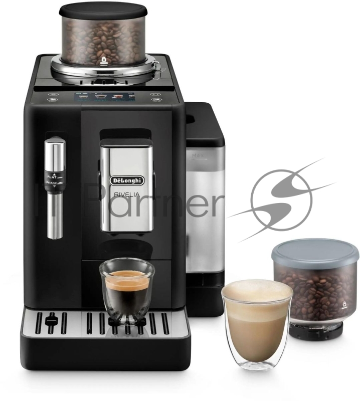 Кофемашина Delonghi EXAM440.35.B черный молотый/зерновой 1,4 л 1450Вт 19