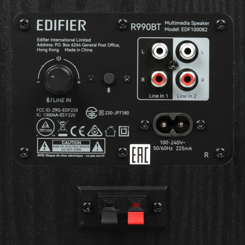 Акустическая система Edifier R990BT Black {2 x 12W RMS, 70-20000Гц, black, Bluetooth}