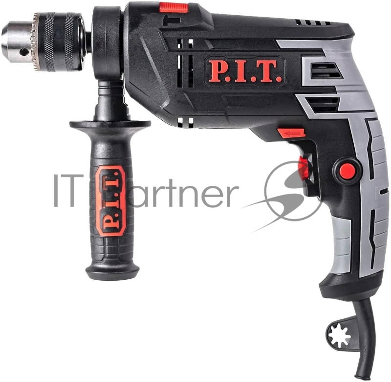 Дрель ударная P.I.T. PSB13-C7 850Вт быстросъемный реверс