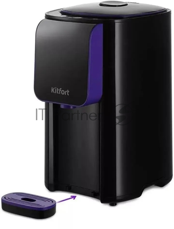 Термопот Kitfort КТ-2517 черный/фиолетовый