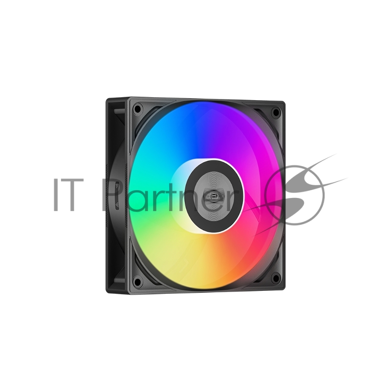 Система охлаждения/ PCCooler DA360 Pro ARGB Digital BK (300W, 360mm, LED temp., Black, ARGB/ Fans: 3x120mm, 75.8CFM, 33.7dBA, 2200RPM/ Pump height 57mm, 28dBA, 3000RPM, Rad thickness 27mm/ S: 1851, 1700, 1200, 20XX, 115X, AM5, AM4)