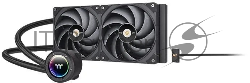 Система водяного охлаждения Thermaltake Toughliquid 280 Ex Pro черный (CL-W419-PL00BL-A)