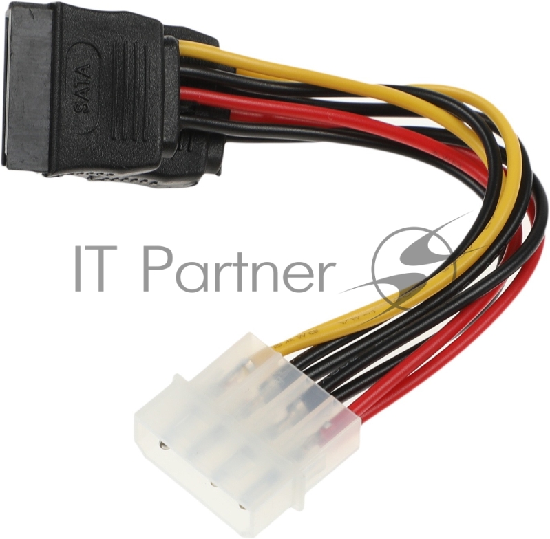 Кабель Premier 6-096-SATA-PSY Molex 8981 SATA SATA 0.15м (пакет)