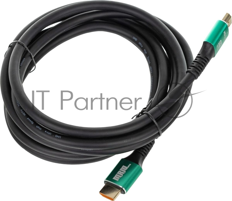 Кабель соединительный аудио-видео Premier 12392 HDMI (m)/HDMI (m) 3м. позолоч.конт. черный (012392)