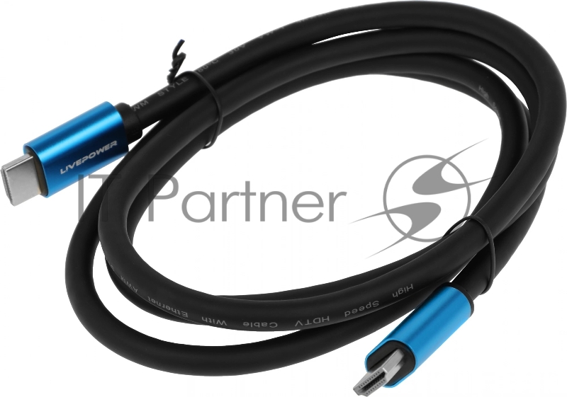 Кабель аудио-видео Premier 11236 HDMI (m)/HDMI (m) 1.5м. позолоч.конт. черный