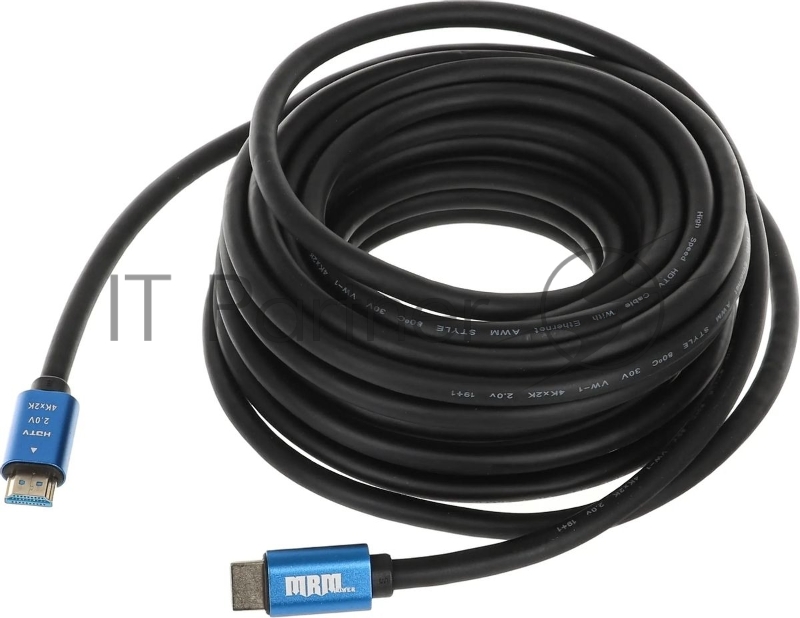 Кабель аудио-видео Premier 11237 HDMI (m)/HDMI (m) 10м. позолоч.конт. черный