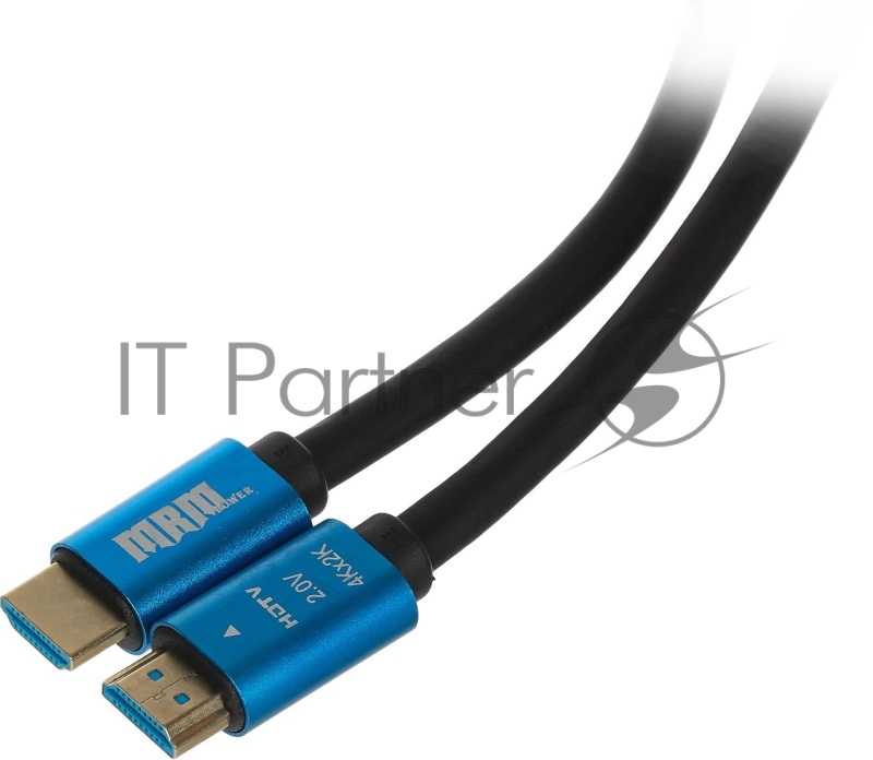 Кабель аудио-видео Premier 11239 HDMI (m)/HDMI (m) 20м. позолоч.конт. черный