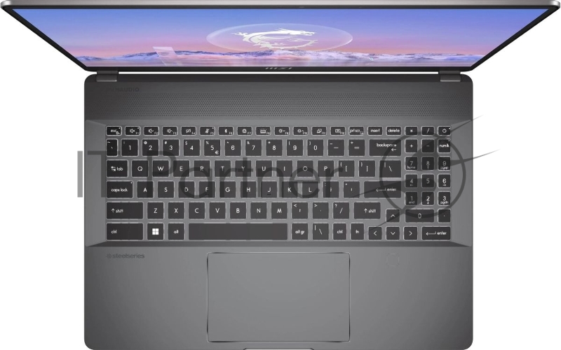 Ноутбук MSI CreatorPro Z16 HX Studio A13VKTA-054XRU Core i9 13980HX 32Gb SSD1Tb NVIDIA RTX 3000 8Gb 16 IPS Touch QHD+ (2560x1600) noOS grey WiFi BT Cam (9S7-15G311-054)