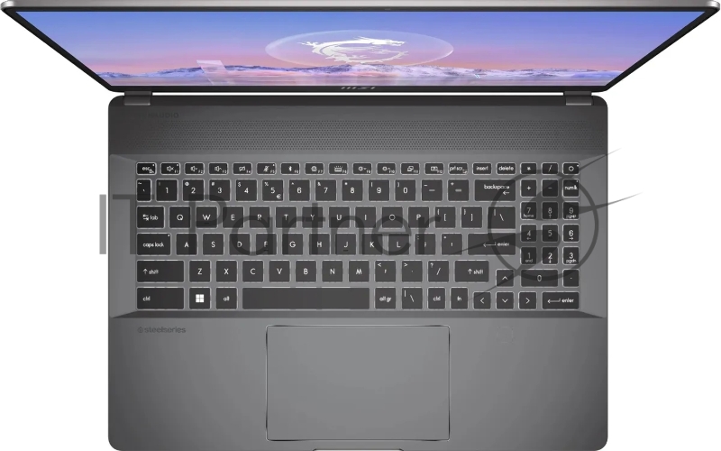 Ноутбук MSI CreatorPro Z16 HX Studio A13VKTA-055XRU Core i7 13700HX 32Gb SSD1Tb NVIDIA RTX 3000 8Gb 16 IPS Touch QHD+ (2560x1600) noOS grey WiFi BT Cam (9S7-15G311-055)