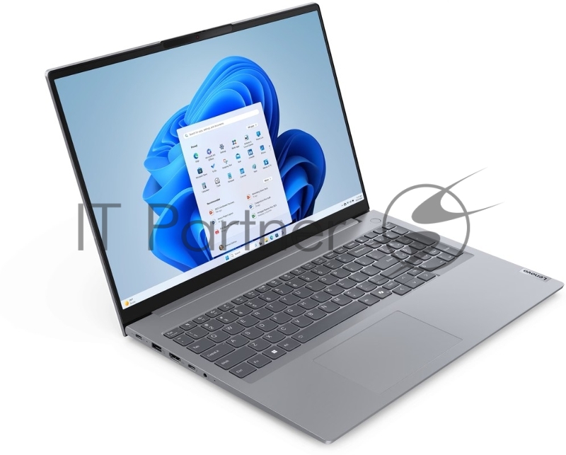 Ноутбук/ Lenovo ThinkBook 16-IML 16.0 WUXGA 300nits ,U7-155H,32GB(16Base+16) DDR5, 512GB SSD M.2 2242 NVMe G4, Integrated ARC, FHD Cam,Wi-fi AX 2x2-6E+BT,Y-FPR, 4 Cell 71Whr, 100W USB-C SLIM-3PIN-UK, BKLT KB US-ENG, No OS, 1Y
