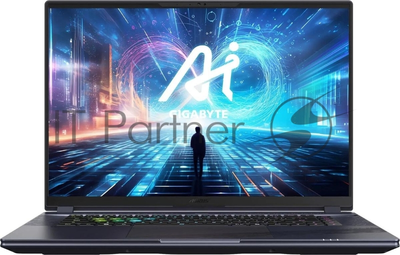 Ноутбук Gigabyte Aorus 16X Core i9 14900HX 32Gb SSD1Tb NVIDIA GeForce RTX4070 8Gb 16 IPS QHD+ (2560x1600) Free DOS grey WiFi BT Cam (ASG-63KZC64SD)