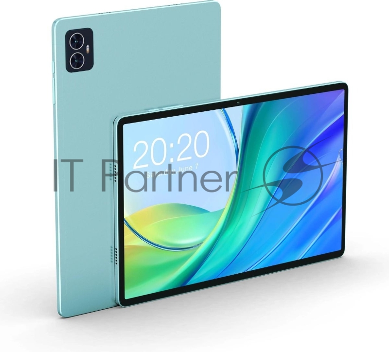Планшет Teclast M50 T606 (1.6) 8C RAM6Gb ROM128Gb 10.1 IPS 1280x800 4G 2Sim Android 14 голубой 13Mpix 5Mpix BT WiFi microSD 256Gb 6000mAh 10hr